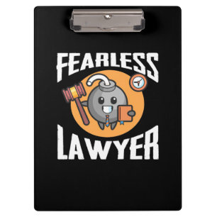 Fearless Lawyer Clipboard