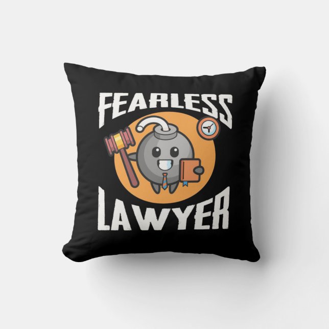 Fearless Lawyer Cushion (Front)