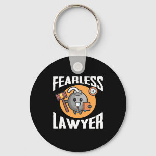 Fearless Lawyer Key Ring