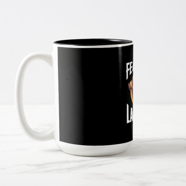 Fearless Lawyer Two-Tone Coffee Mug (Left)