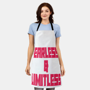 Fearless & Limitless  Apron