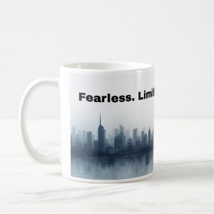Fearless. Limitless. Unstoppable Motivational Mug