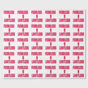 Fearless & Limitless Wrapping Paper