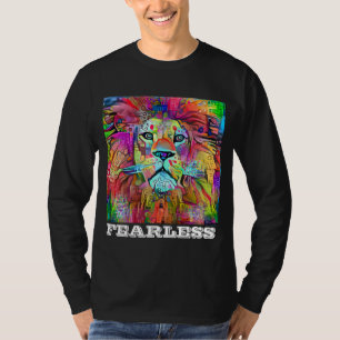 FEARLESS LION ART T-SHIRTS TEES