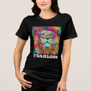 FEARLESS LION ART T-SHIRTS TEES