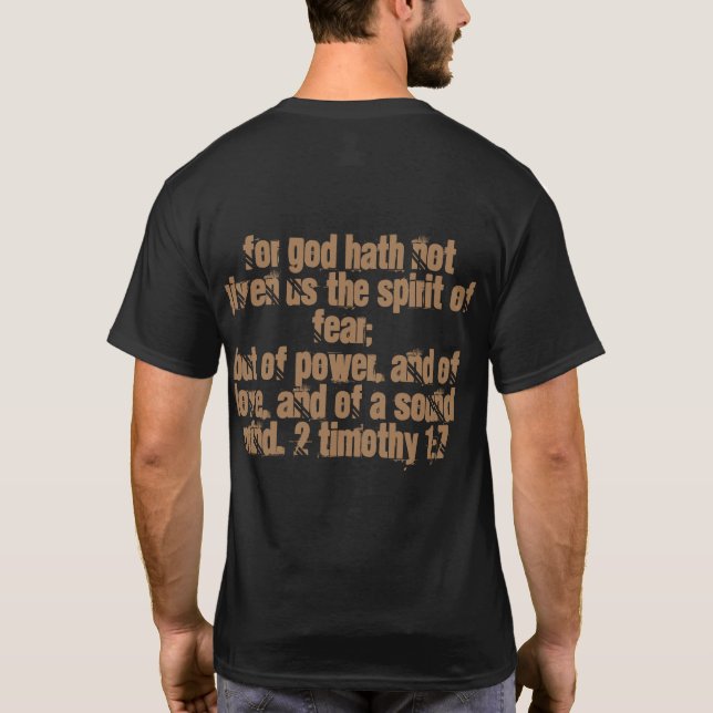 Fearless Macho Evangelism T-Shirt (Back)
