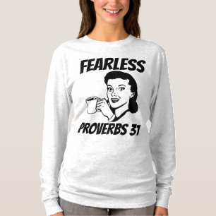 FEARLESS PROVERBS 31 WOMAN, Christian T-Shirts