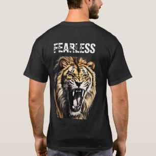 "Fearless Strength: Tiger Edition" T-Shirt