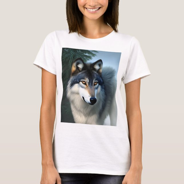 Fearless The Arctic Wolf,   T-Shirt (Front)