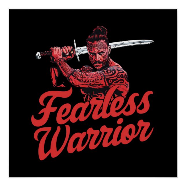 Fearless Warrior Poster (Front)