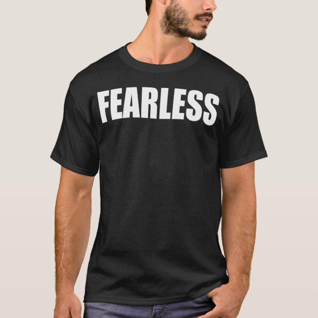 FEARLESS  Workout  Skating  Running T-Shirt (Front)