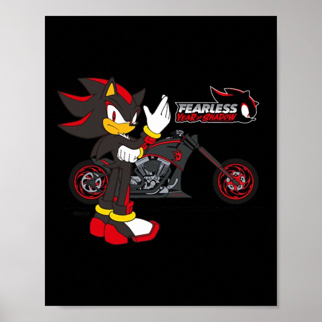 Fearless Year Of Shadow - Motorcycle  Poster (Front)