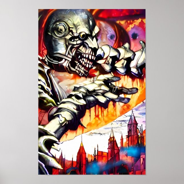 Fear's Ravager - Ken Gauge Art Poster (Front)