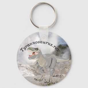 Fearsome Tyrannosaurus rex Key Ring