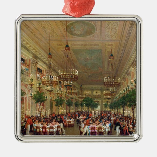 Feast at the Tuileries to Celebrate the Metal Ornament (Front)