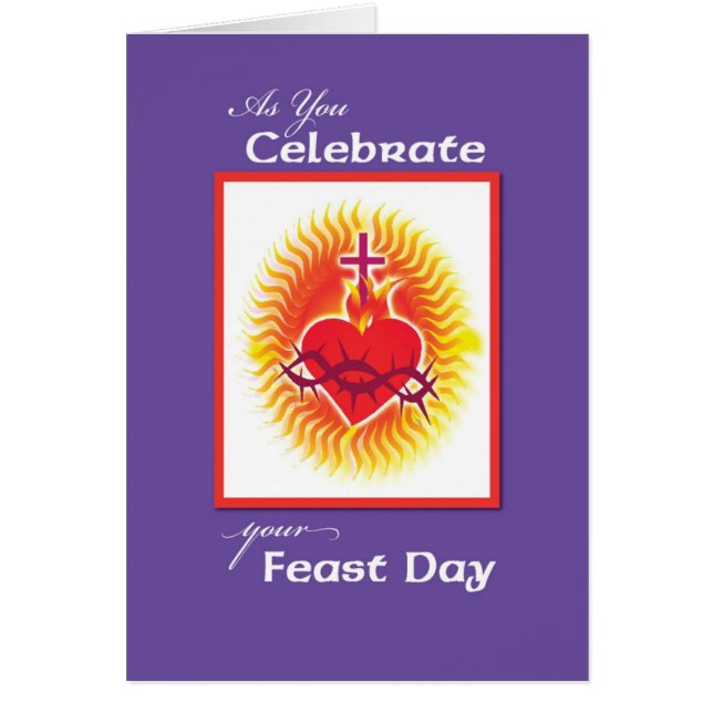 Feast Day Heart Burn with Love (Front)