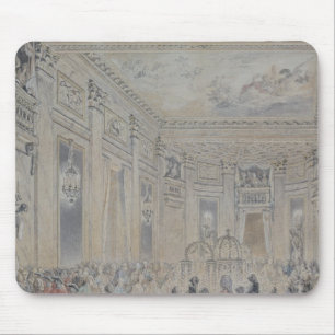Feast given by Madame du Barry for Louis XV Mouse Pad