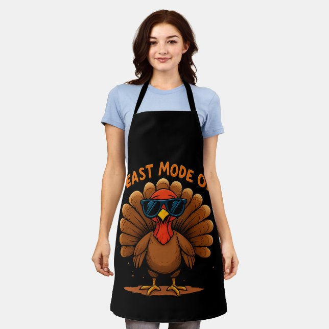 Feast Mode On Apron (Worn)