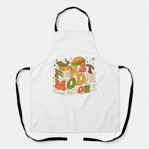 Feast Mode on, Thankgiving Costume Apron