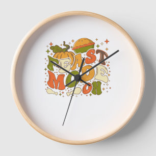 Feast Mode on, Thankgiving Costume Clock