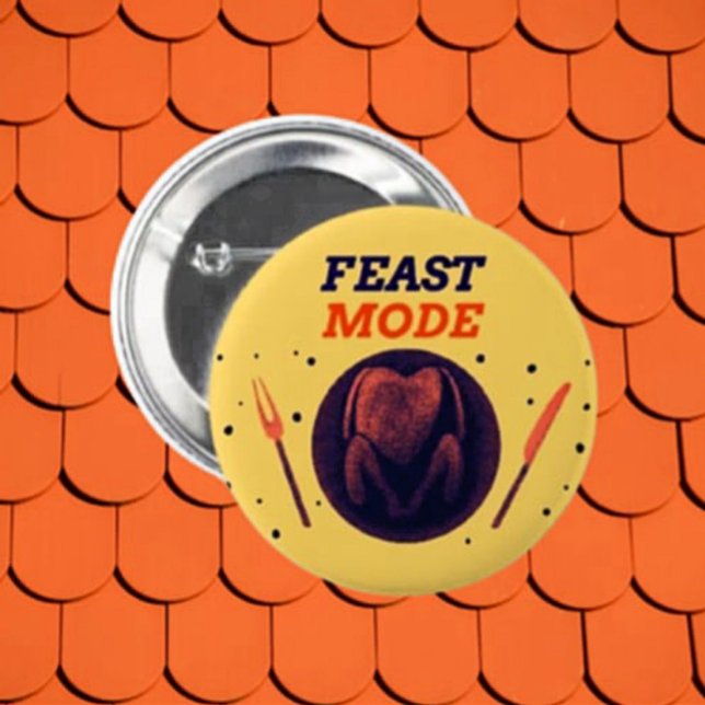 Feast Mode – Thanksgiving Pin Button (Creator Uploaded)