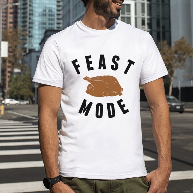 Feast Mode | Thanksgiving Turkey Men's T-Shirt (Creator Uploaded)