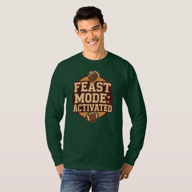 Feast Mode Turkey Shirt (Front Full)