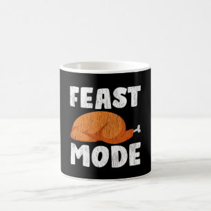 Feast Mode Turkey Thanksgiving Family Matching Coffee Mug