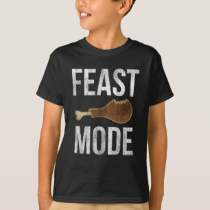 Feast Mode Vintage Thanksgiving Beast Boys Kids T-Shirt
