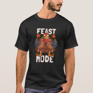 Feast Mode Weightlifting Turkey Day Thanksgiving C T-Shirt