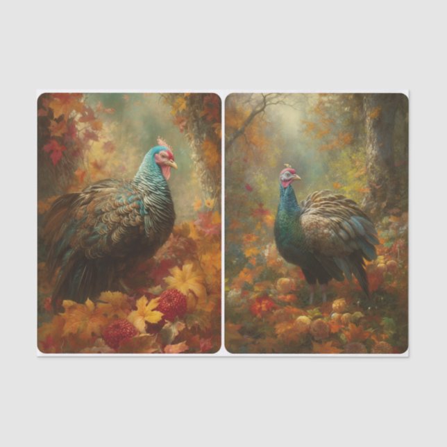 Feast of a Feathers Tissue Paper (Front)