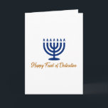 Feast of Dedication Greeting Card<br><div class="desc">Send peace and blessings to your Hebrew family during this feast. You may not be able to spend time with your Israelite family in person. However,  you can send a thoughtful card during this time.</div>