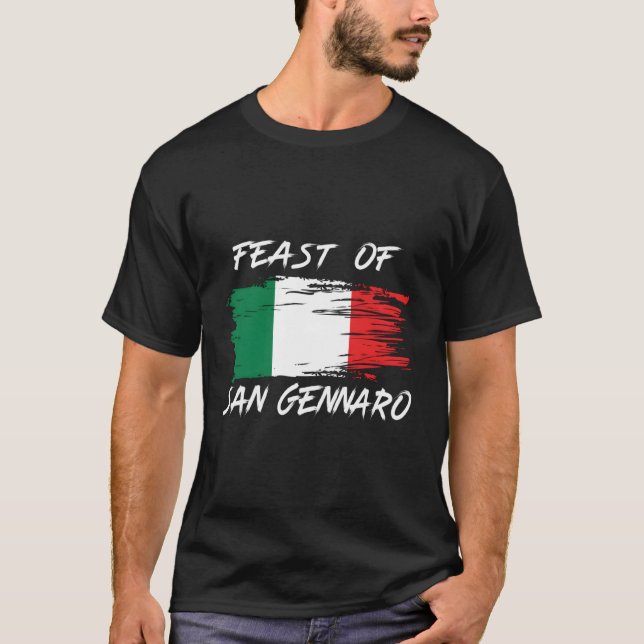 Feast Of San Gennaro Outfit Little Italy New York  T-Shirt (Front)