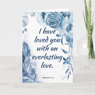 Feast of St. Valentine Blessings Scripture Quote Card