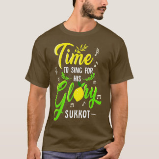 Feast of Tabernacles with Lulav and Etrog or Sukko T-Shirt
