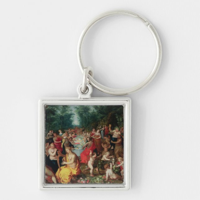 Feast of the Gods Key Ring (Front)
