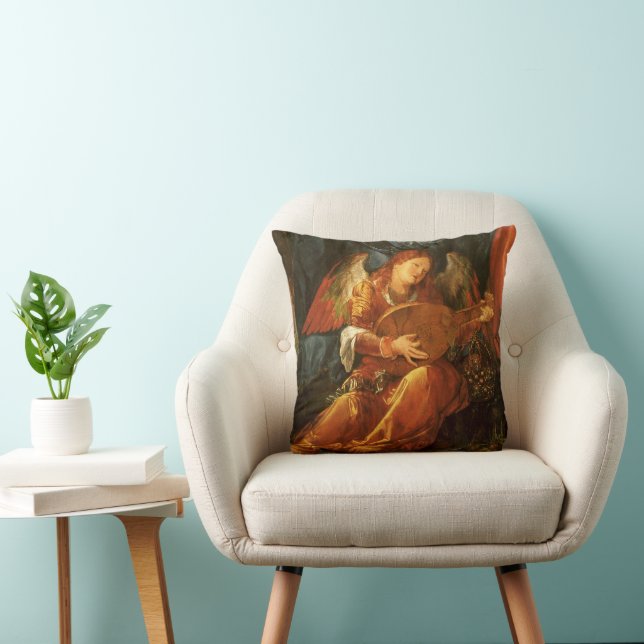Feast of the Rose Garlands Angel by Albrecht Durer Cushion (Chair)