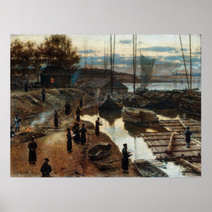 Feast of Trumpets by Aleksander Gierymski Polish Poster