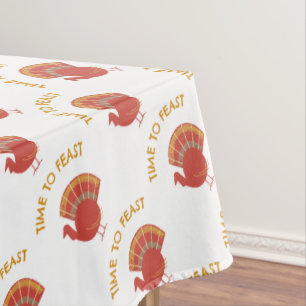 Feast On This Turkey Celebrations Tablecloth