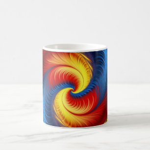 Feather And Claw Mandelbrot Fractal Coffee Mug