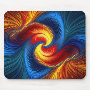 Feather And Claw Mandelbrot Fractal Mouse Pad