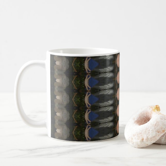 Feather ball mug (With Donut)