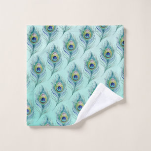 Feather Bath Towel Set
