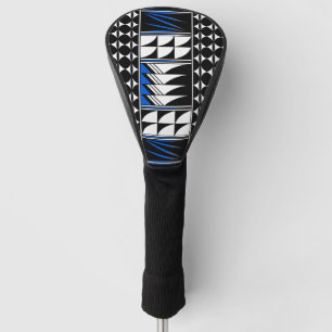 Feather Blessings in Blue Golf Head Cover