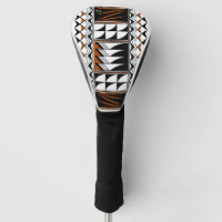Feather Blessings in Rust Golf Head Cover