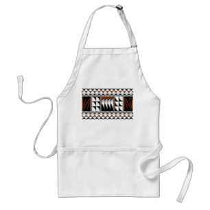 Feather Blessings in Rust Standard Apron