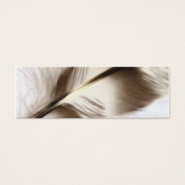 Feather bookmark (Front)