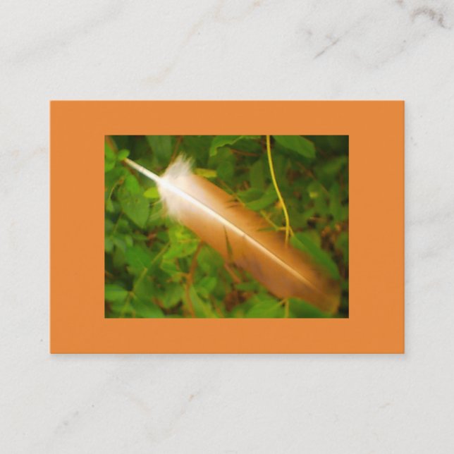 Feather Business Card (Front)