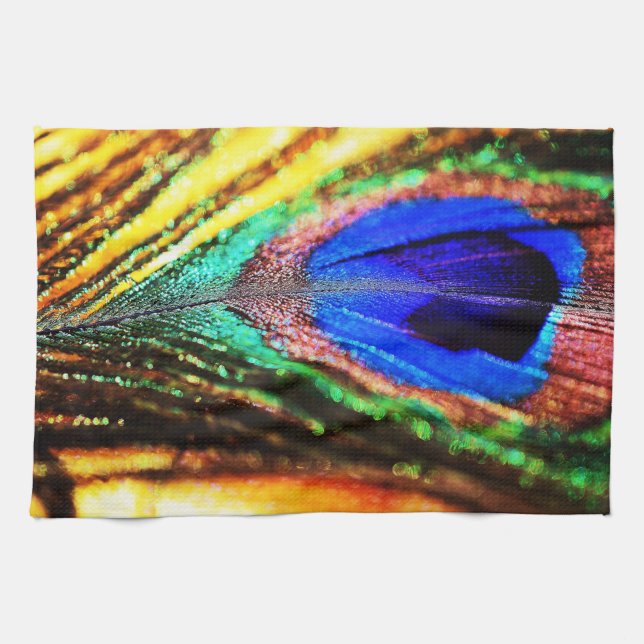 Feather by Shirley Taylor Tea Towel (Horizontal)