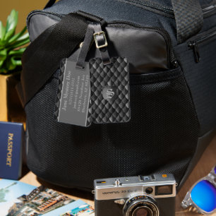 Feather Dragon Scales Luggage Tag